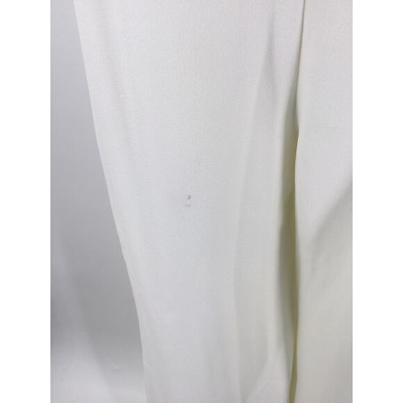 LULU'S  M White What Lovers Do Strapless Straight Neck Wide-Leg Jumpsuit NEW B54 - Picture 6 of 12